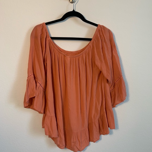 Burnt Orange Blouse Size M - Picture 1 of 2